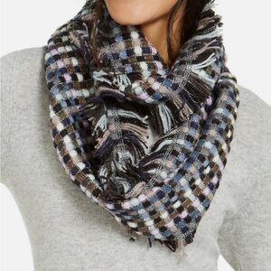 Echo 23 NYC Women's Basket Weave Loop Scarf Multicolored